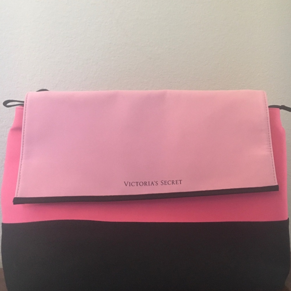 Victoria’s Secret Black Pink Shoulder Bag